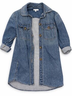 Loft oversized denim jacket